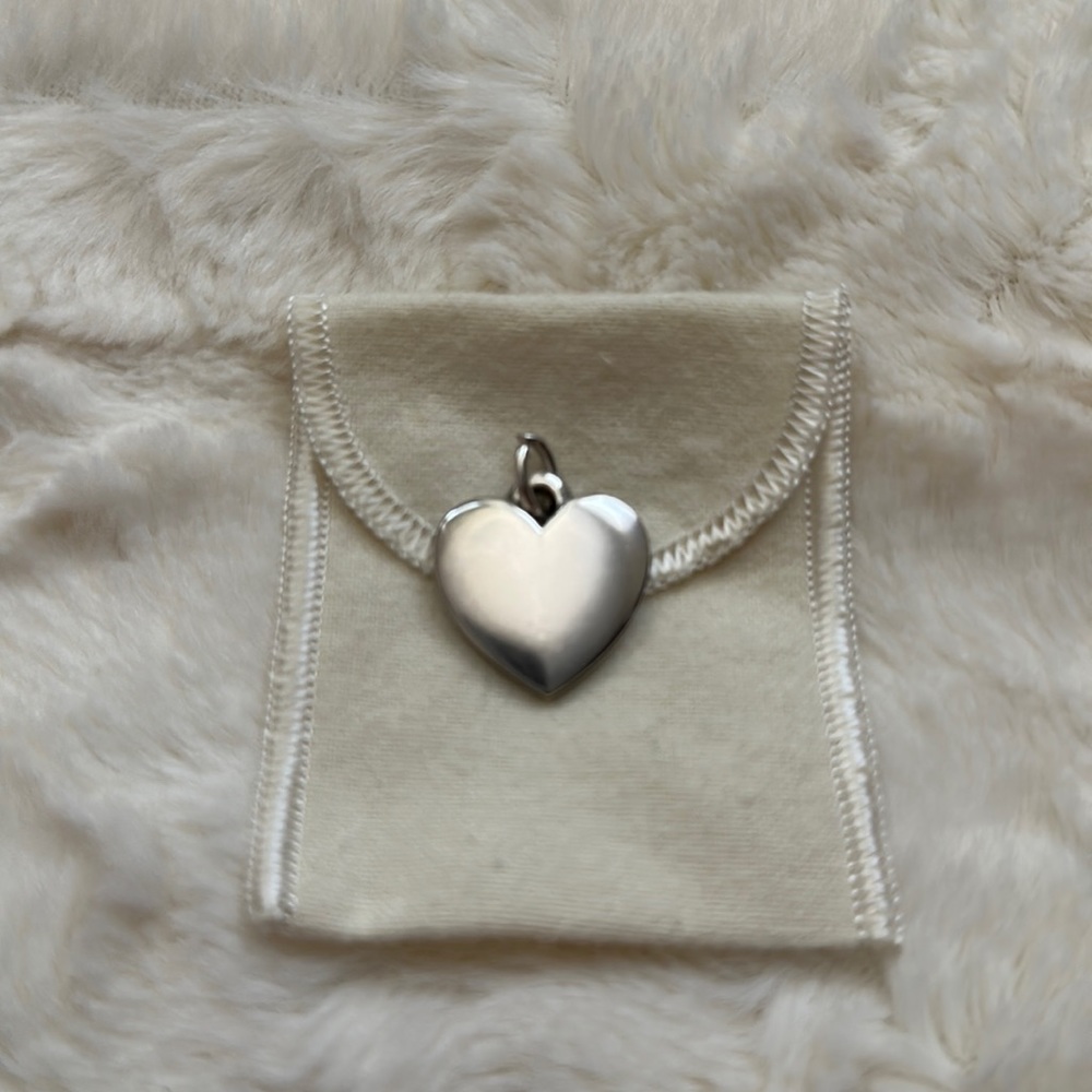 James Avery heart pendant